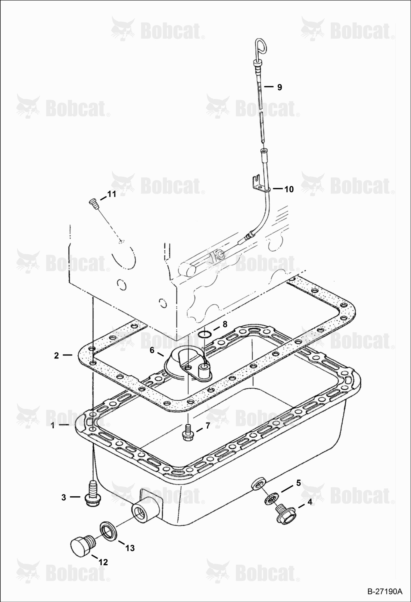 Oil Pan (Kubota - V2203MDI - Tier II)