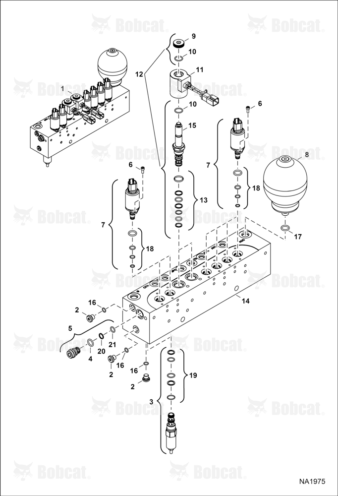 Manifold ASSY (W/Angle Blade)