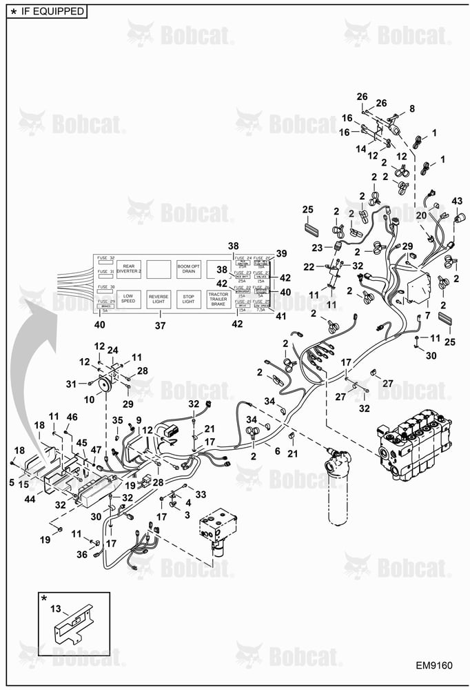 Frame Electrical Circuitry (Harness)