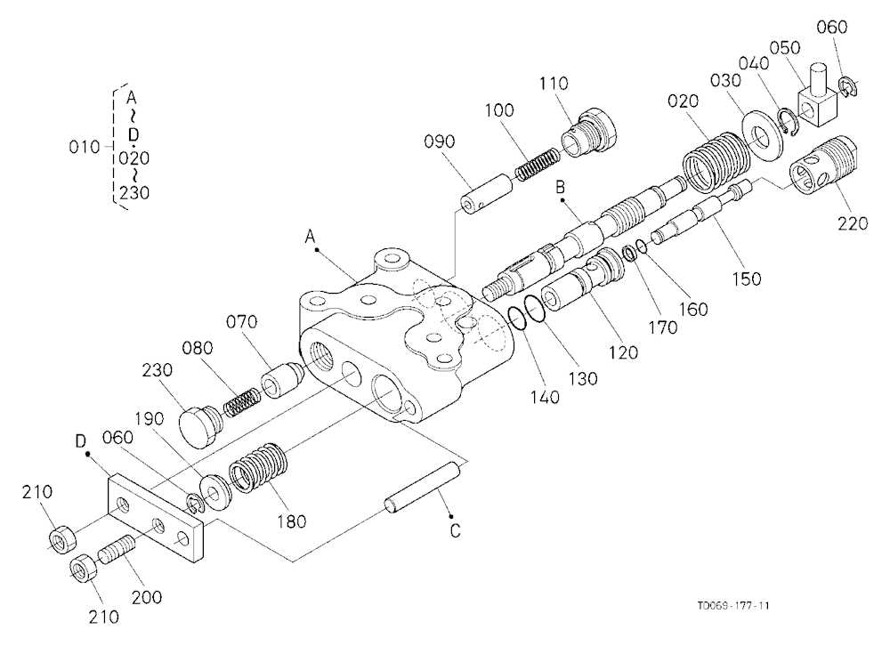 Control Valve [Component Parts] [New Type]
