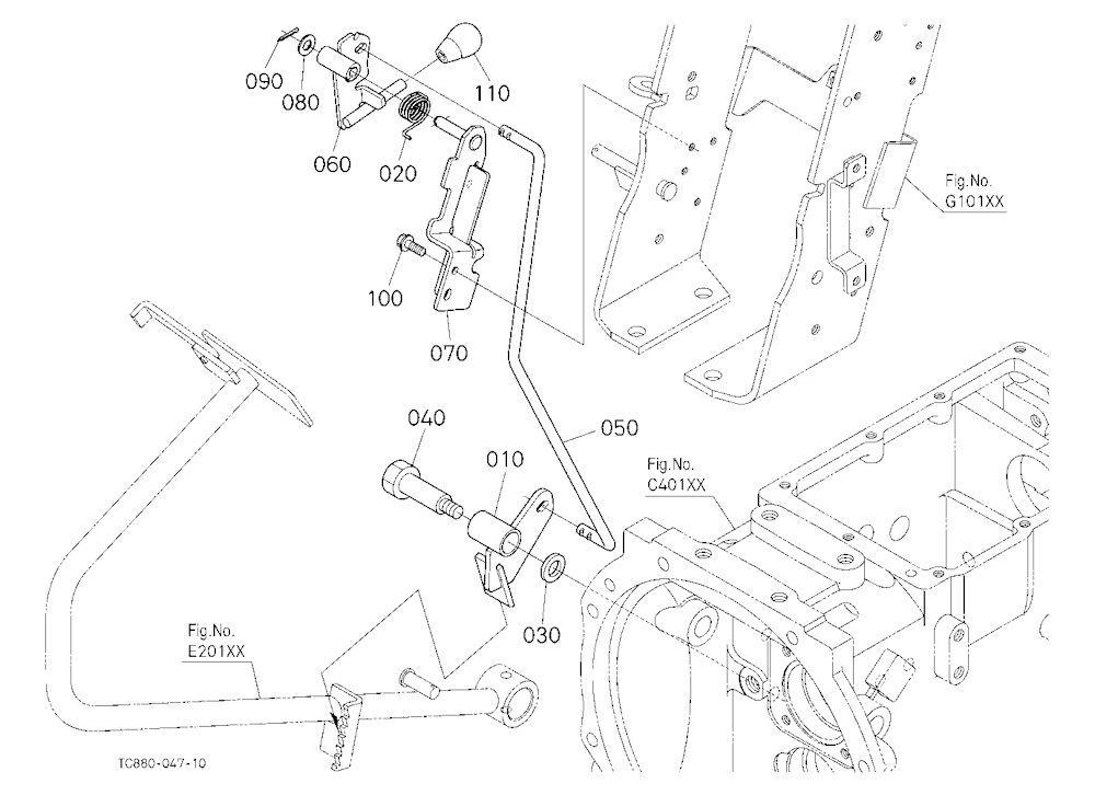Parking Brake Lever