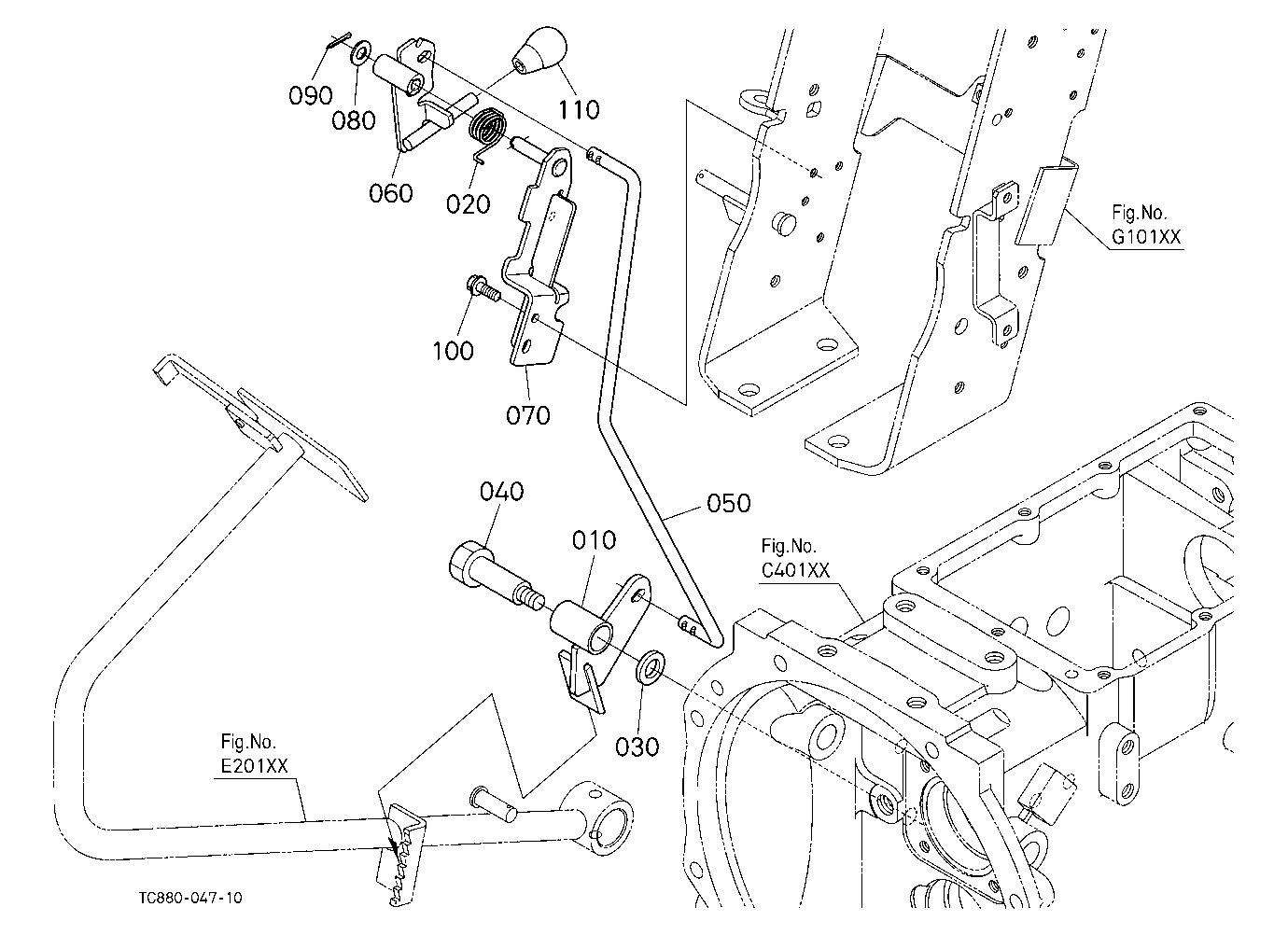 Parking Brake Lever