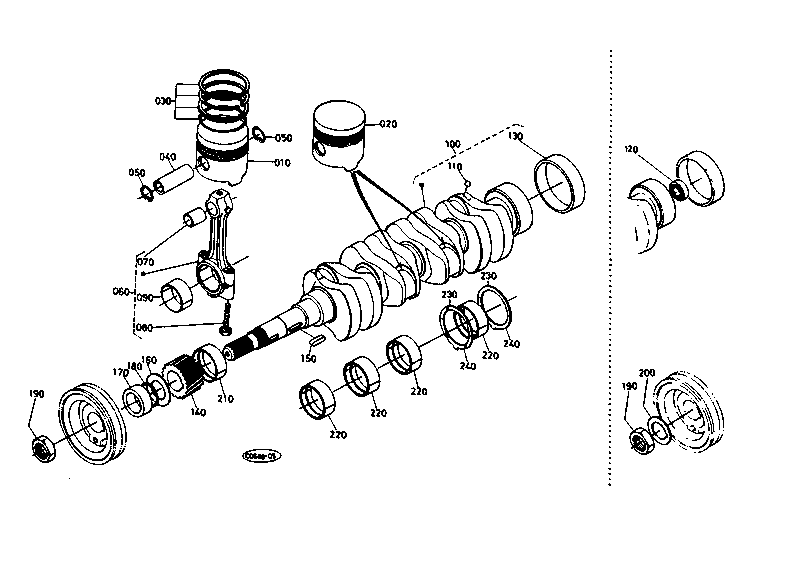 Piston Crankshaft