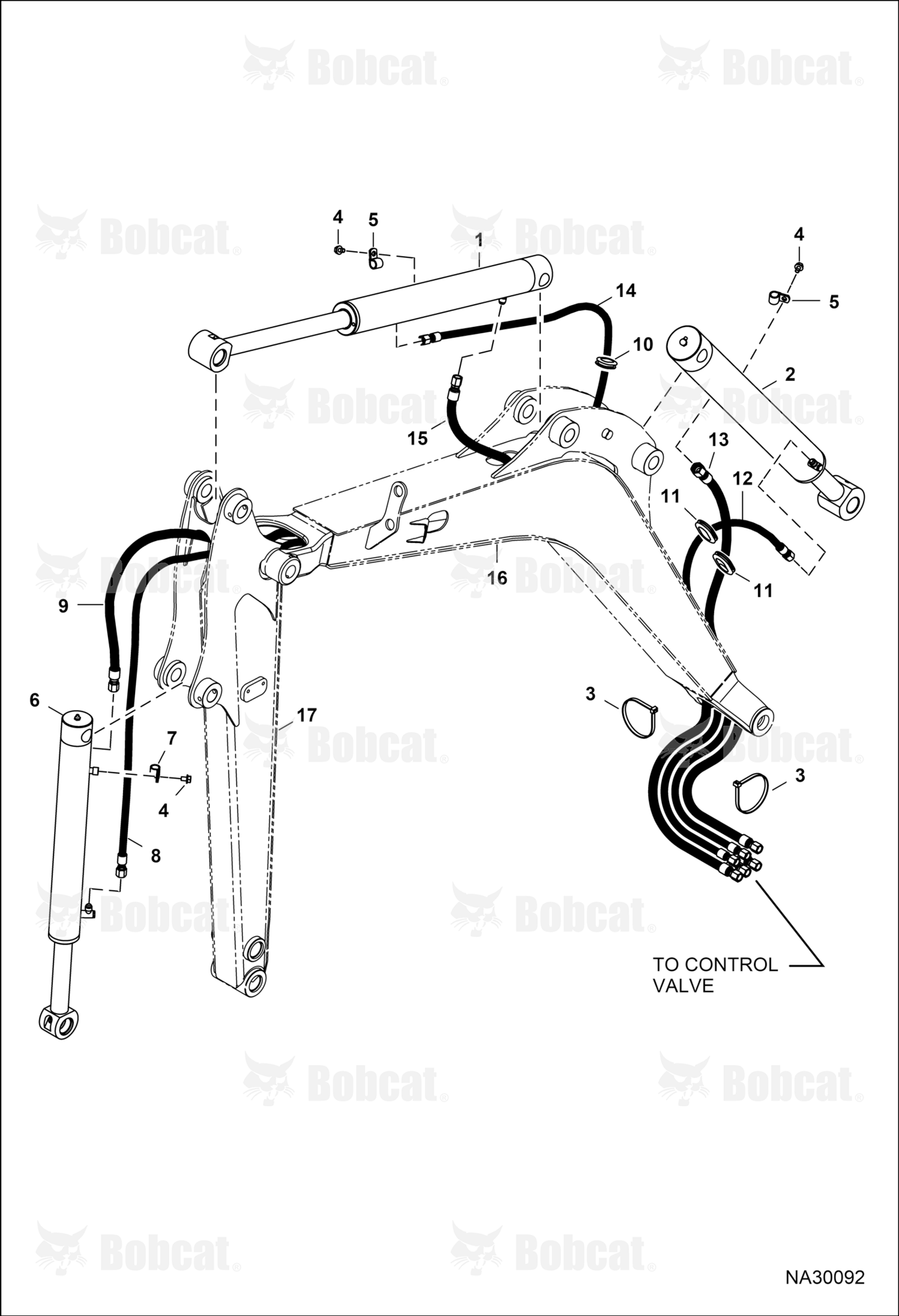Hydraulic Circuitry (Work Cylinders)