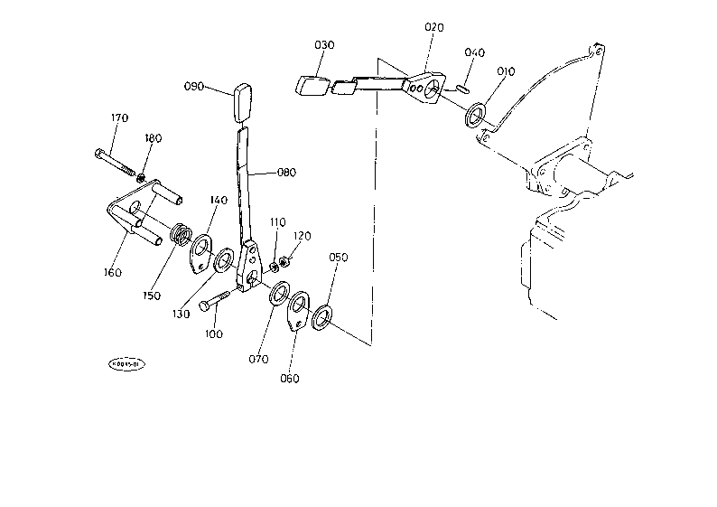 Draft And Position Lever