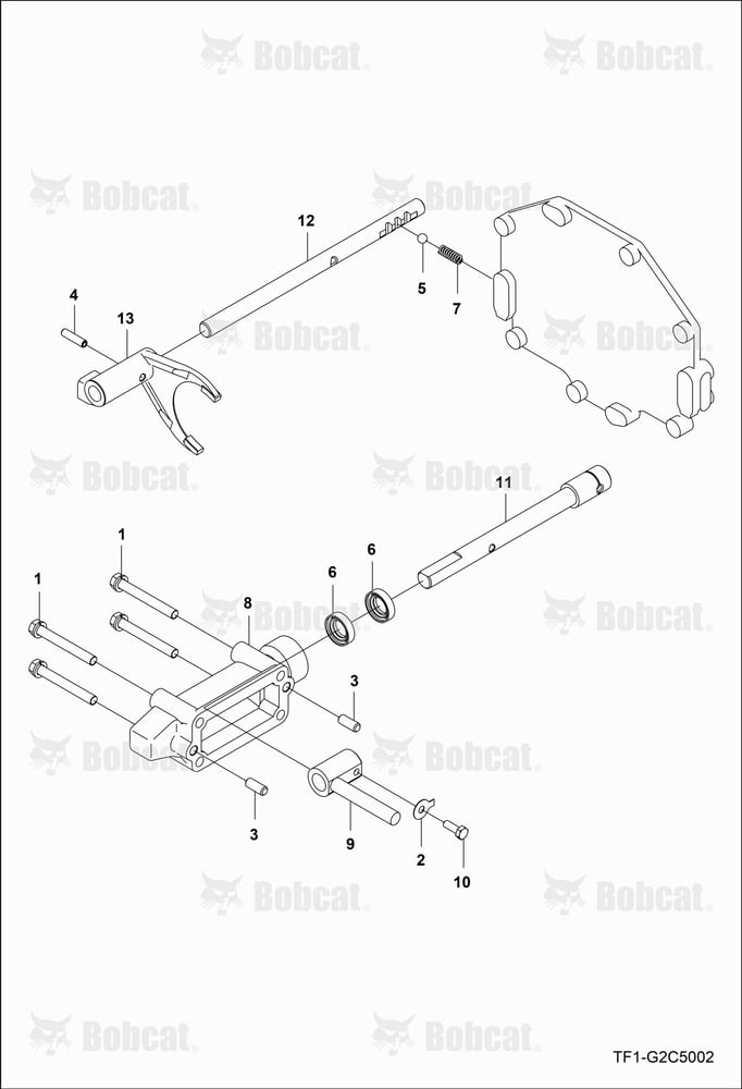 PTO Shift Fork Group