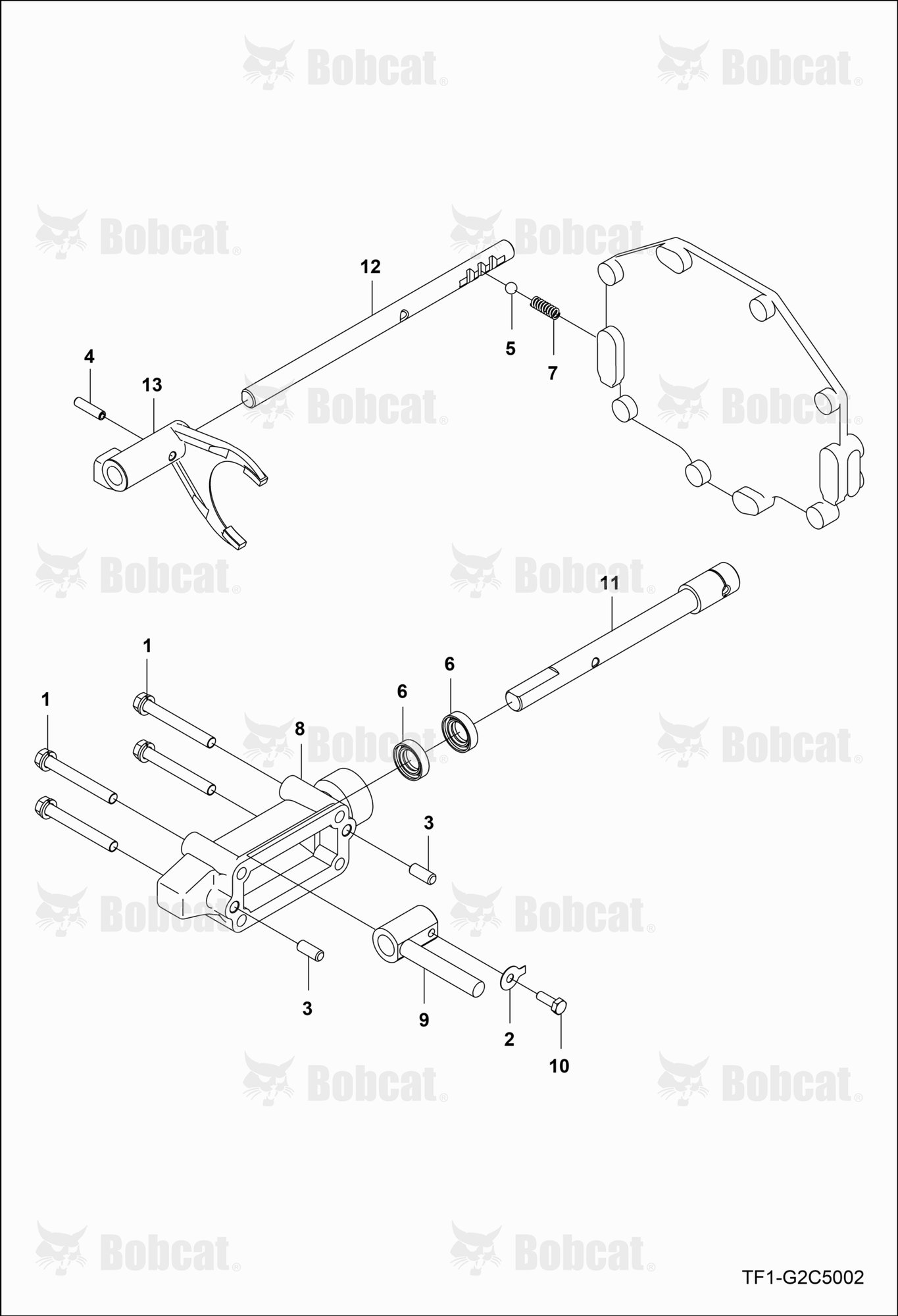 PTO Shift Fork Group