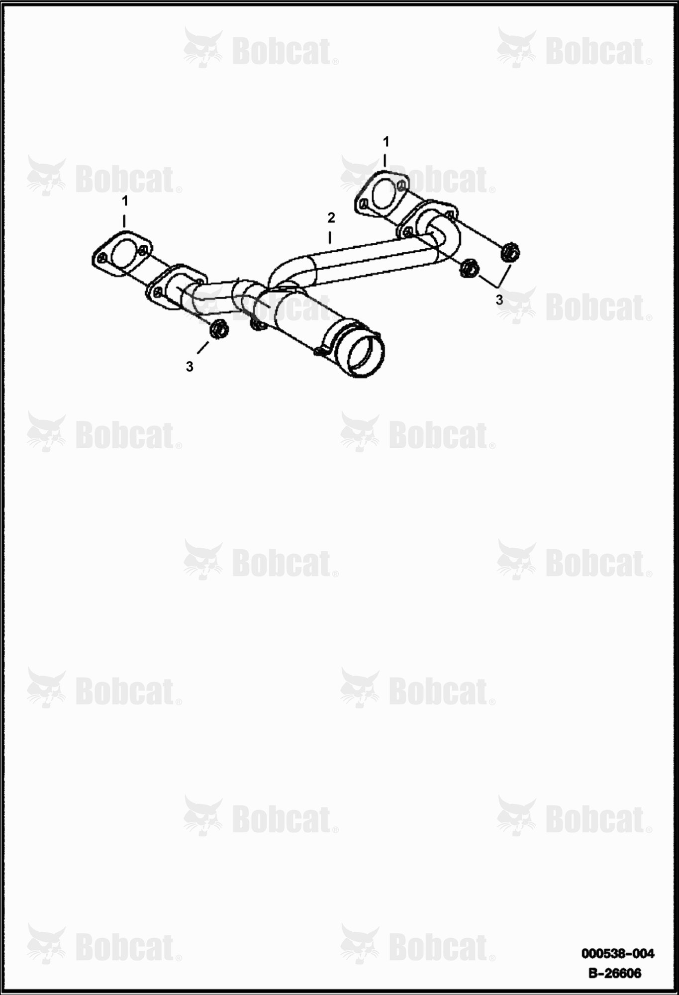Exhaust Header (KAWASAKI ENGINE)