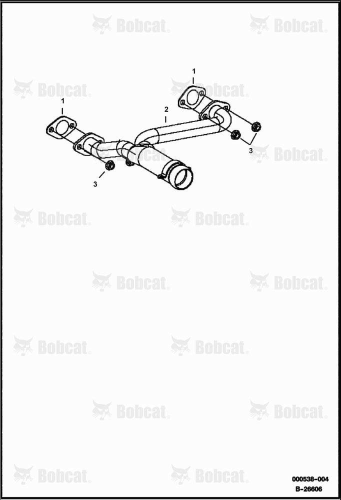 Exhaust Header (KAWASAKI ENGINE)