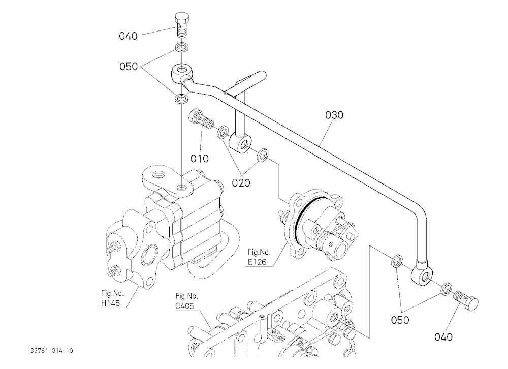 Pto Hydraulic Oil Line