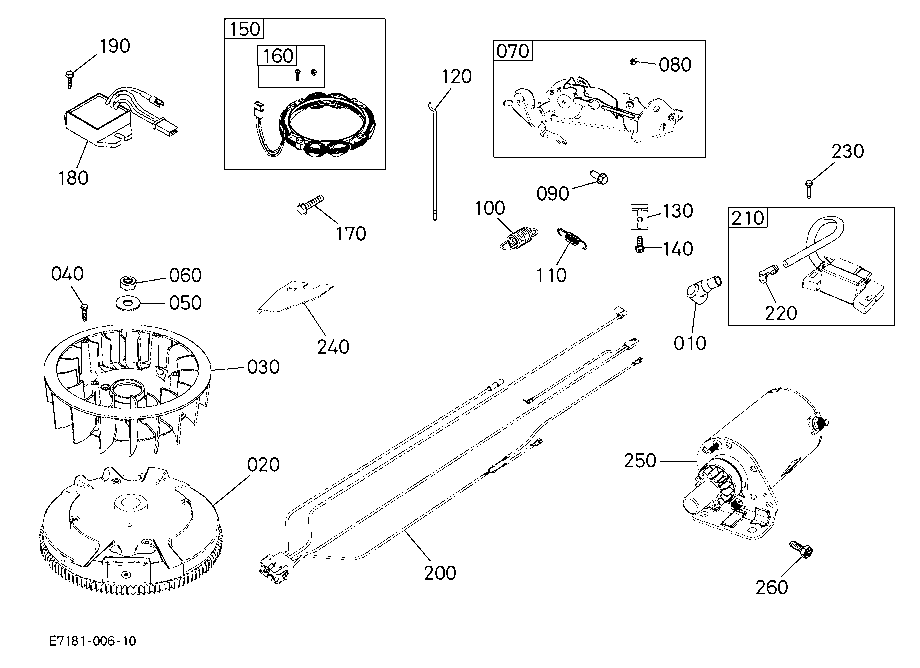 Flywheel/Electrical Parts