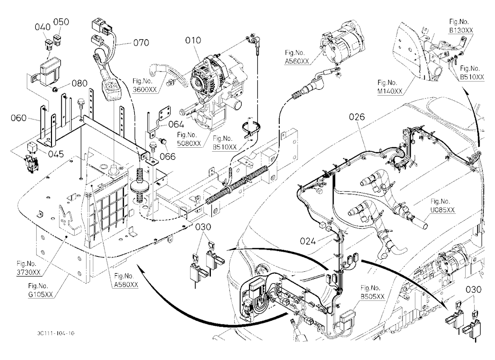 Heater Kit (Alternator/Electrical Wiring) [Option]