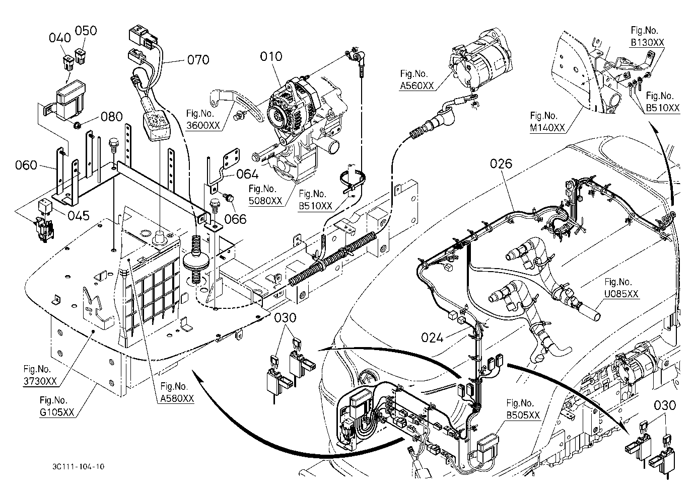 Heater Kit (Alternator/Electrical Wiring) [Option]