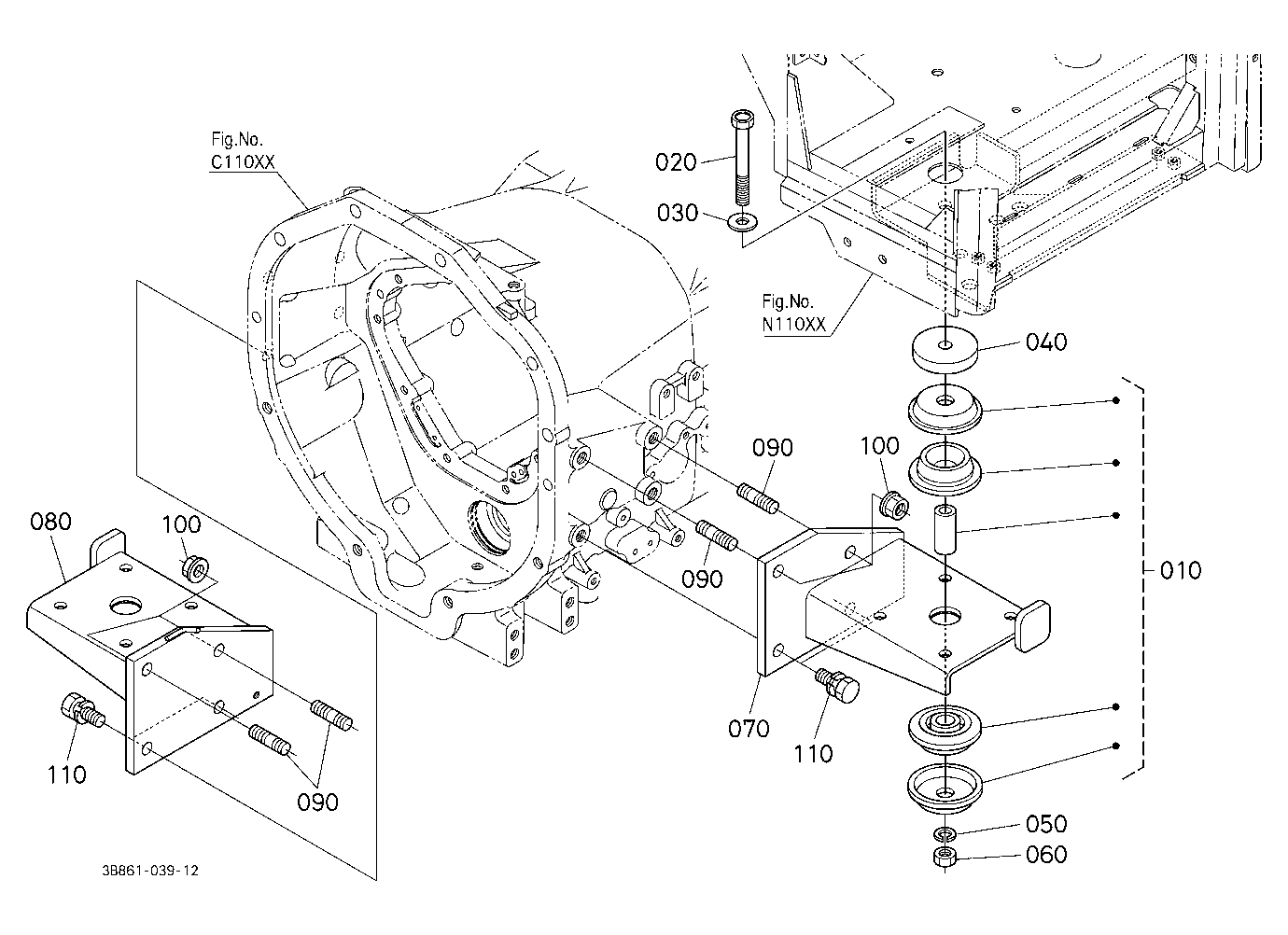 Cab Bracket Front