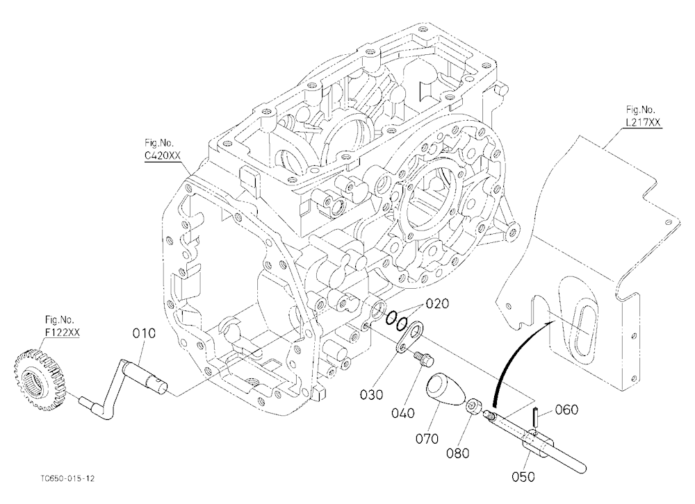 Front Wheel Drive Lever