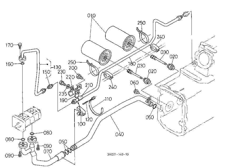 Hydraulic Oil Line [New Type]