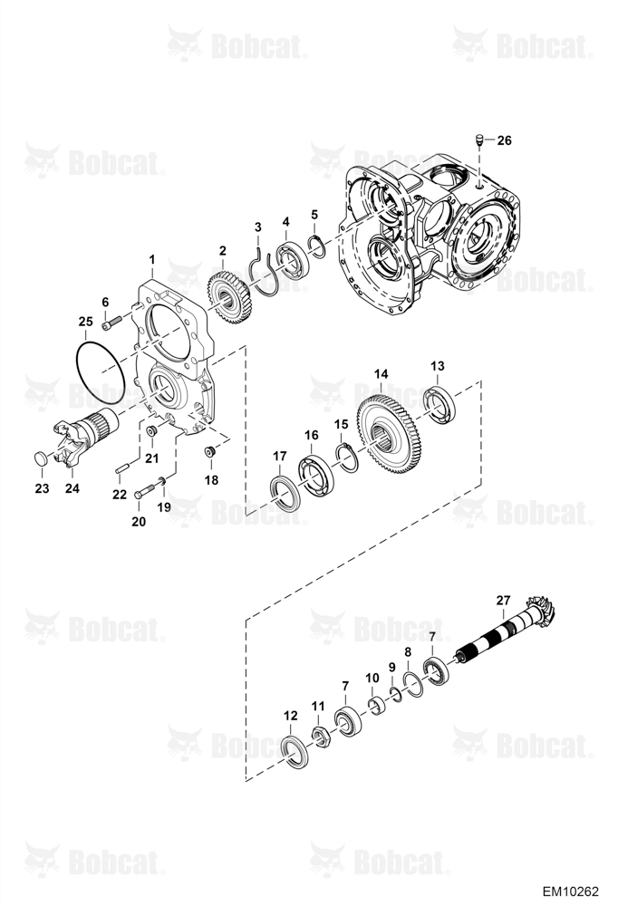 Front Axle (Gear Box)