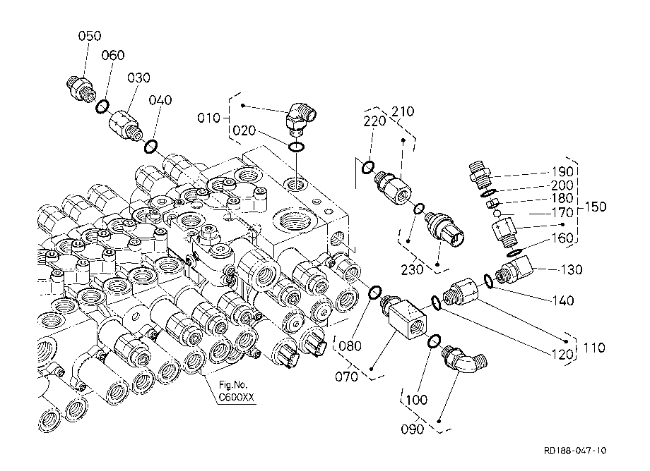Control Valve Adaptor (Outlet2)