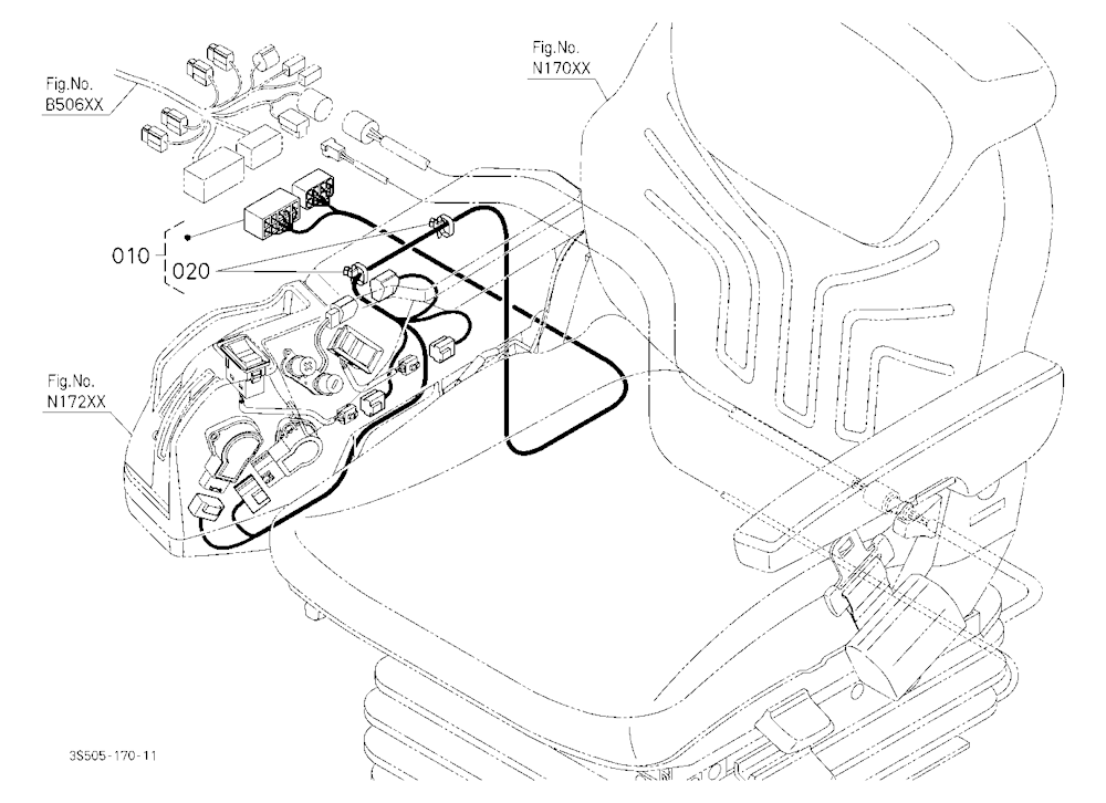 Electrical Wiring (Armrest)
