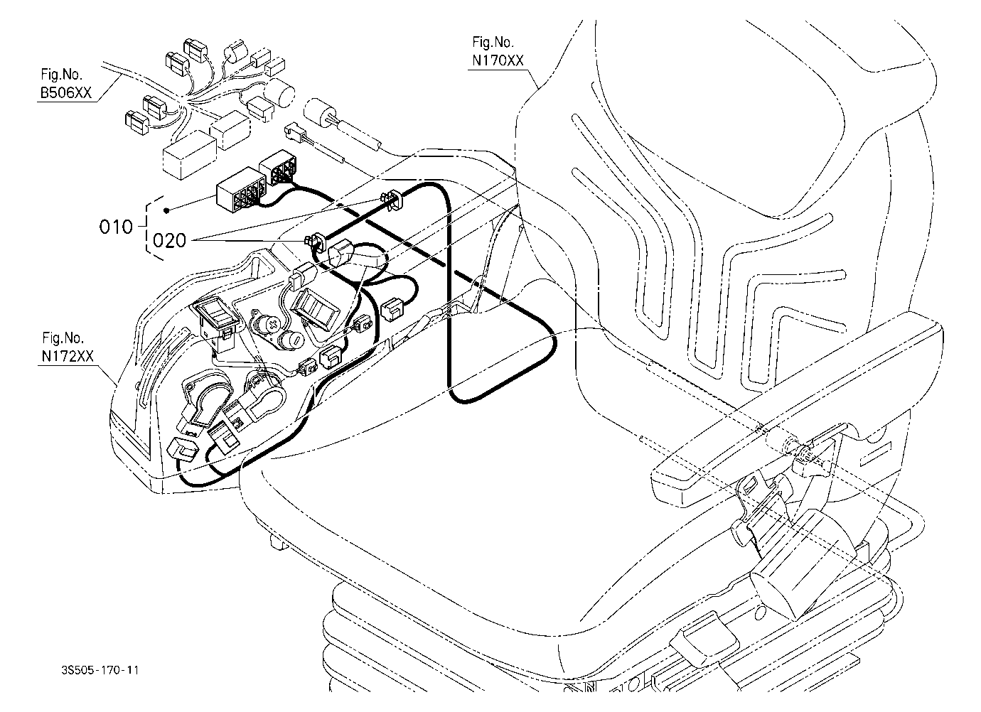 Electrical Wiring (Armrest)