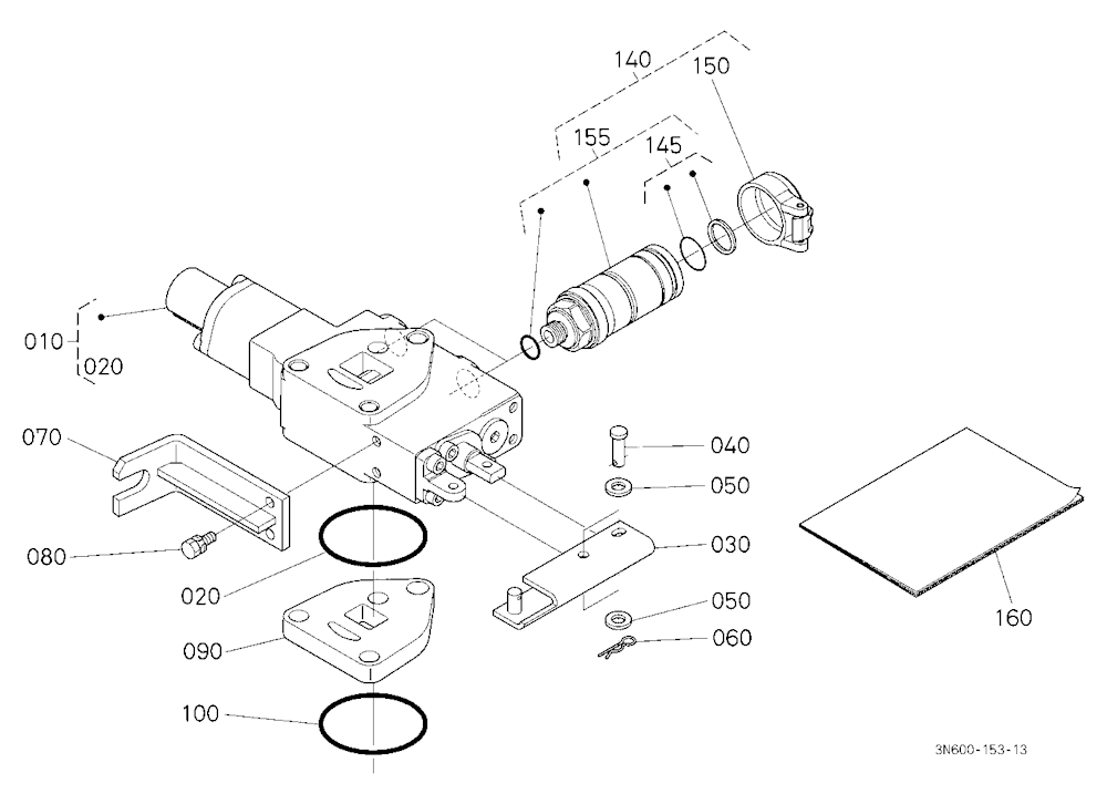 Auxiliary Control Valve Kit (Fd) (W/G No.M9669A) [
