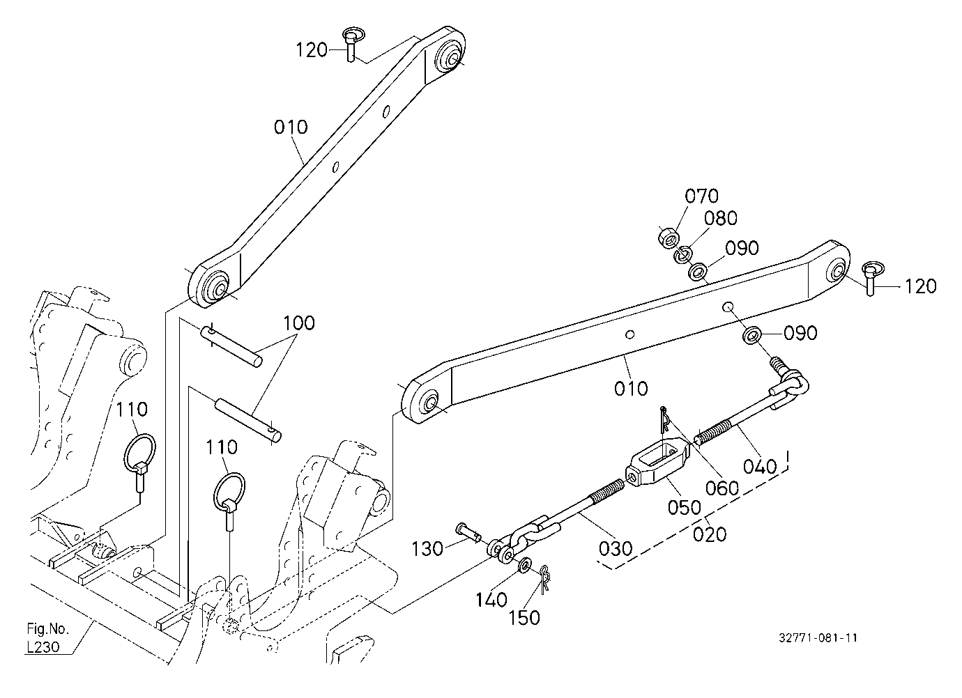3-Point Linkage 1 (Lower Link)