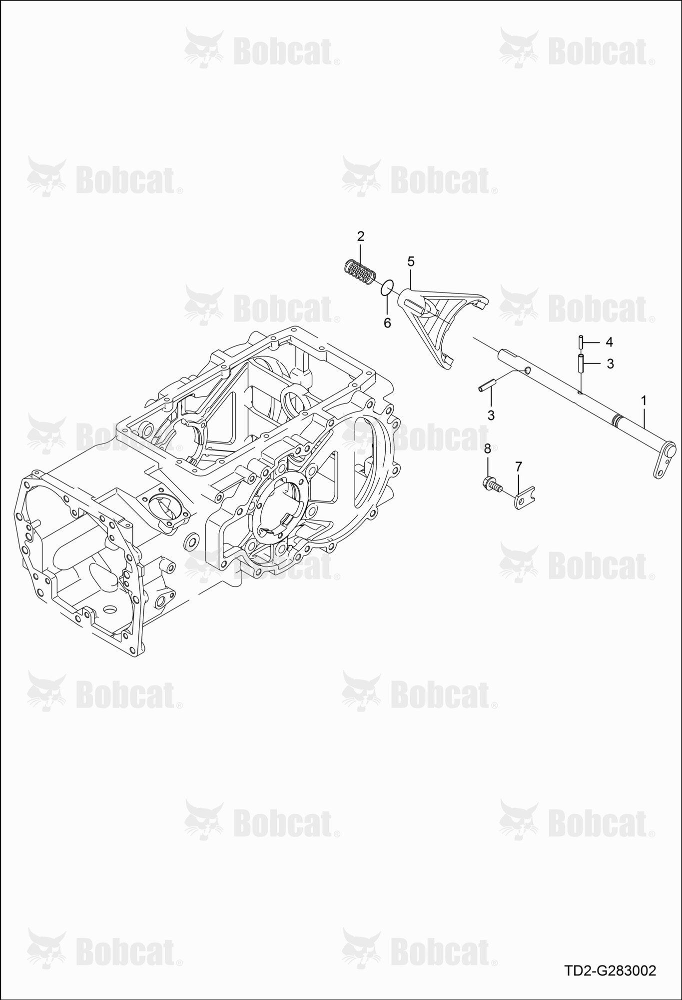 Rear DIFF Lock Group