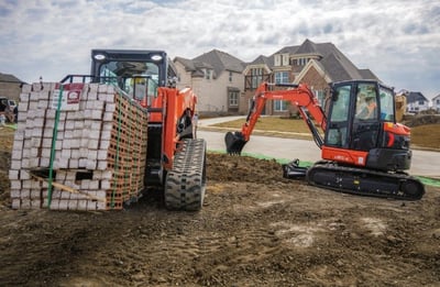 Kubota SVL97-3 construction