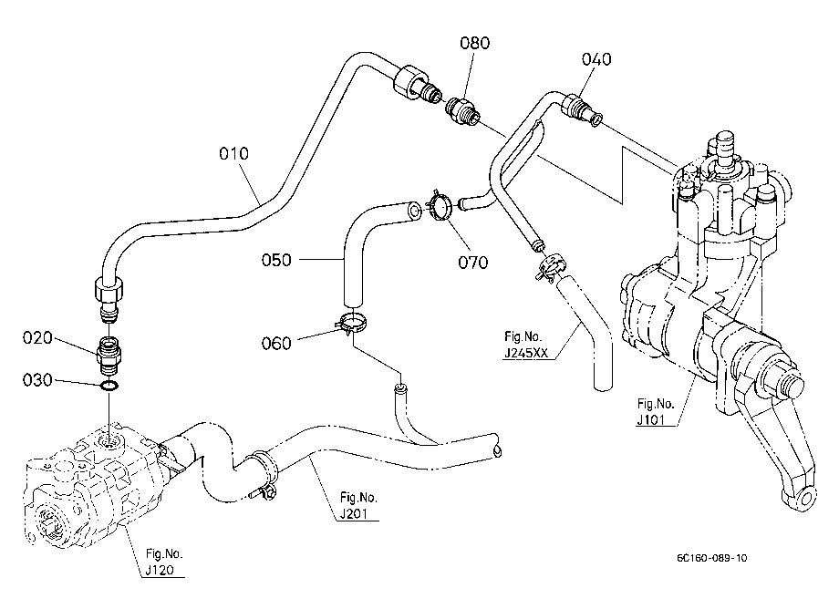 Hydraulic Oil Line(Steering)