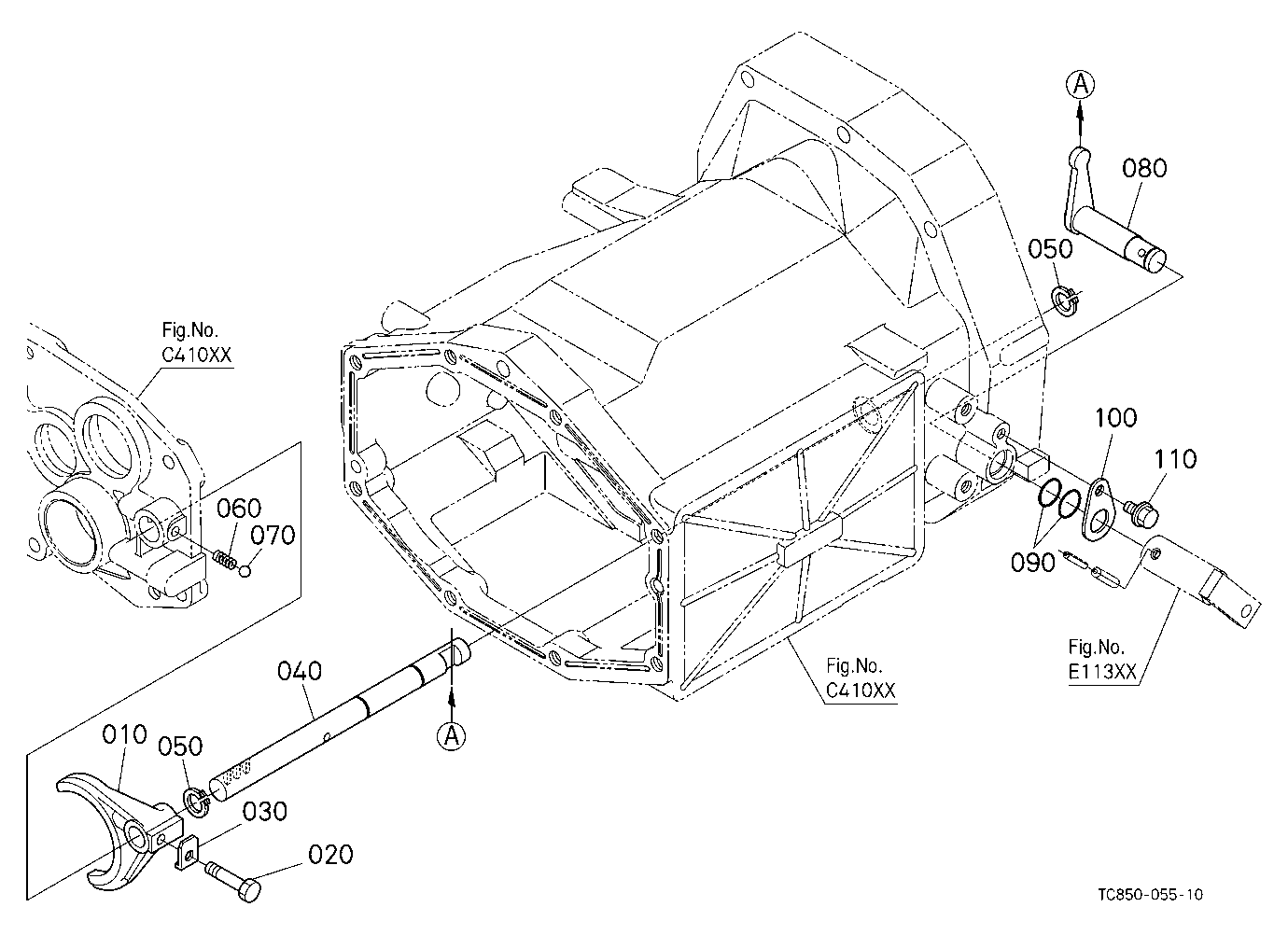 Shuttle Shift Fork
