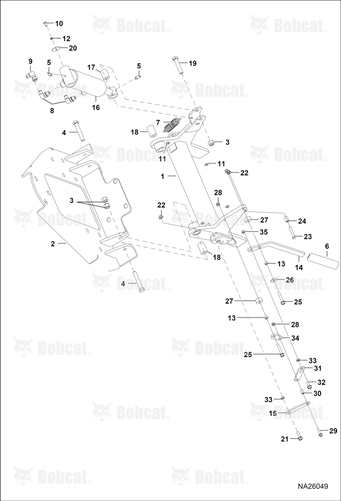 Front Lift Hitch Assembly