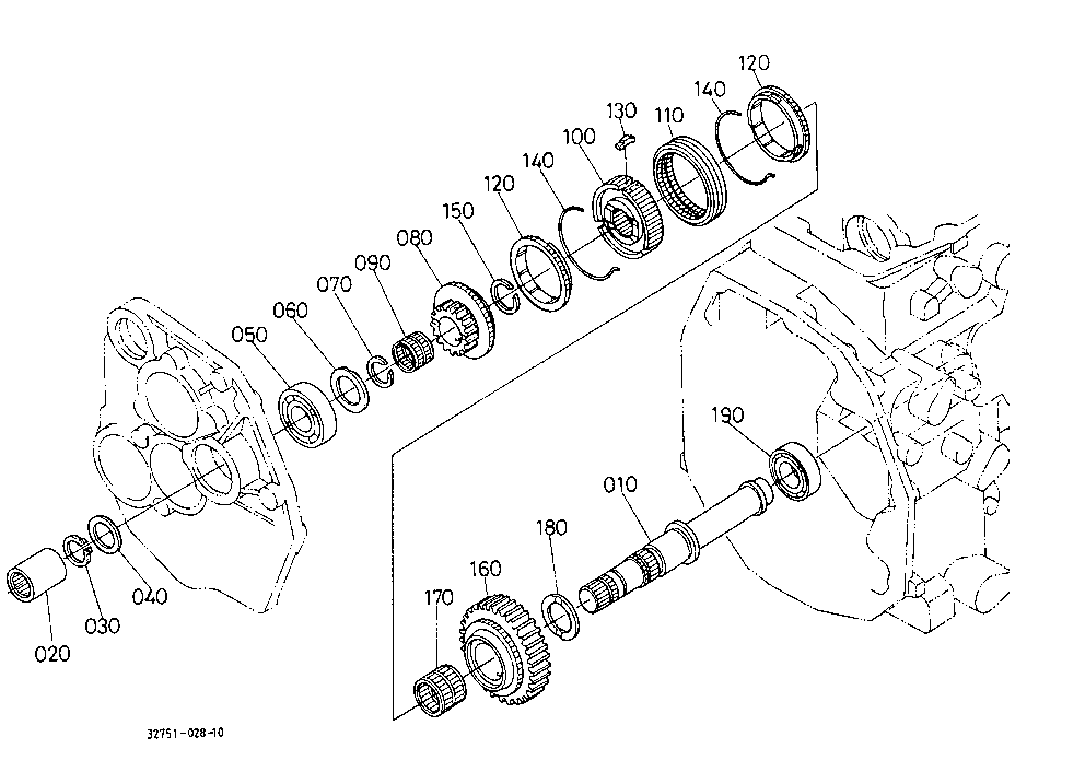 Range Gear Shaft