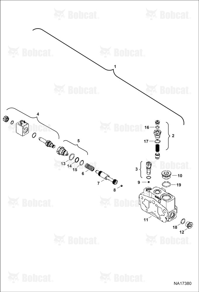 Hydraulic Control Valve (Inlet Section)