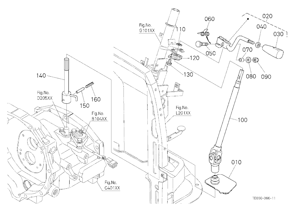 Shuttle Shift Lever [Except Hst Type]