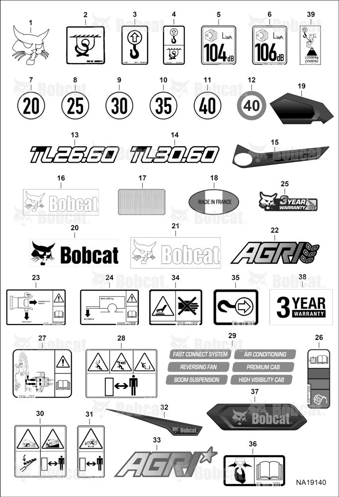 Decals (Outside)