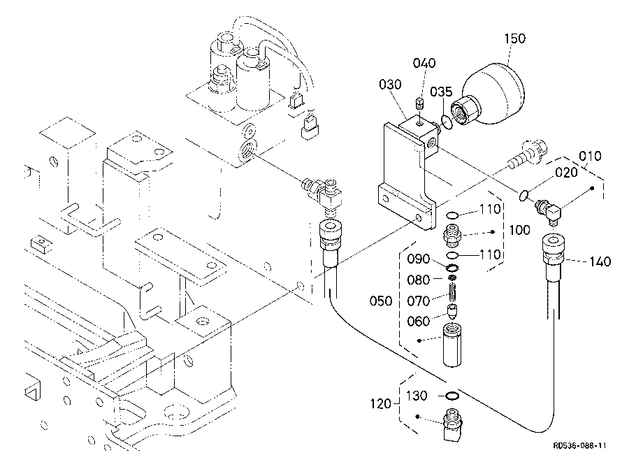 Oil Piping (Accumulator)