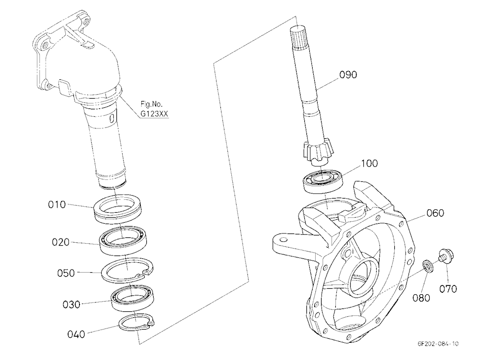 Axle Case (Left)