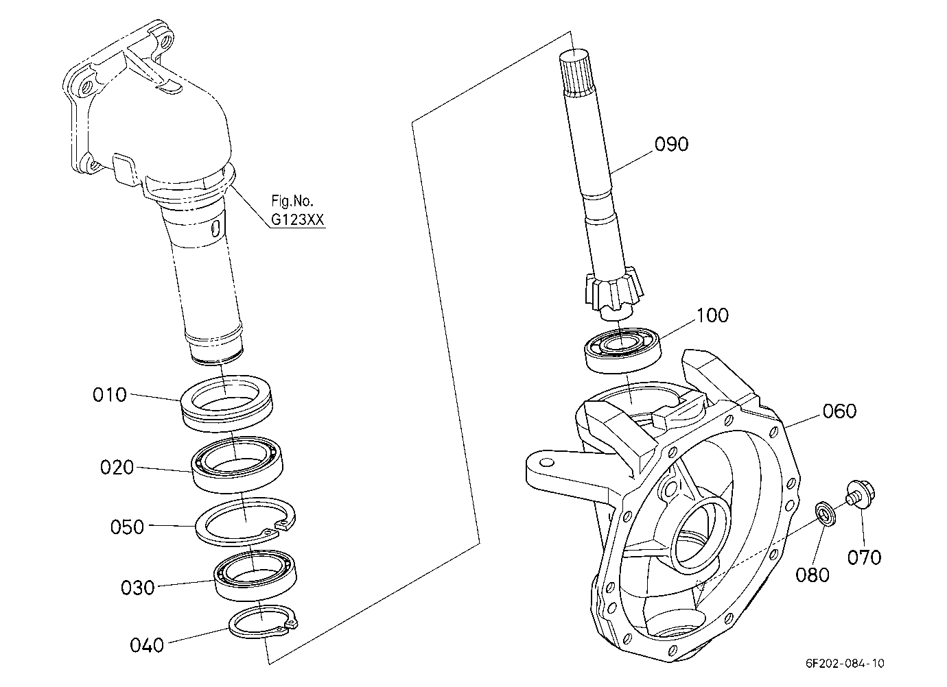 Axle Case (Left)