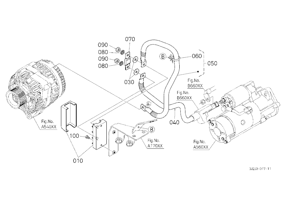 Electrical Wiring (Alternator)