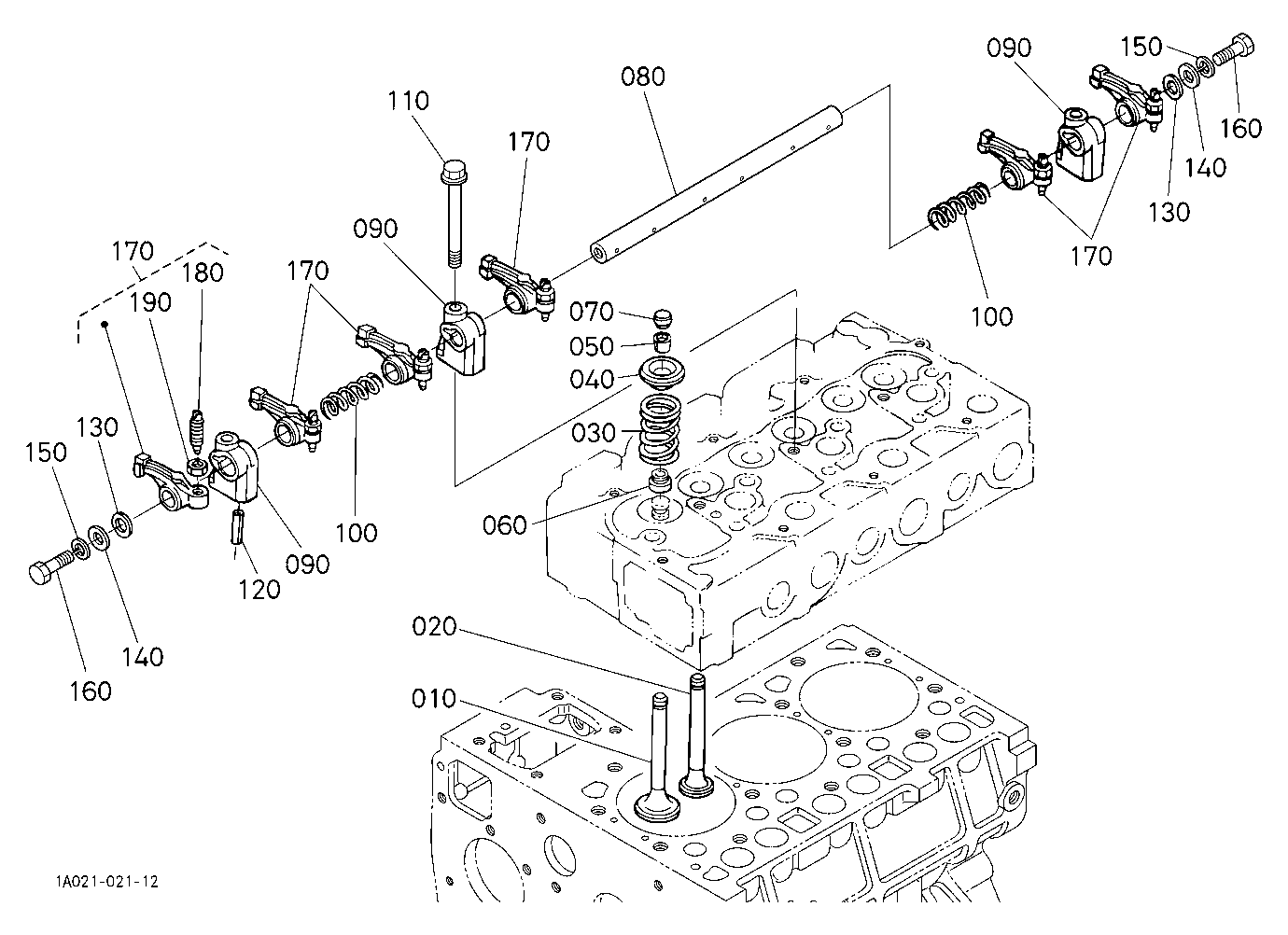 Valve And Rocker Arm