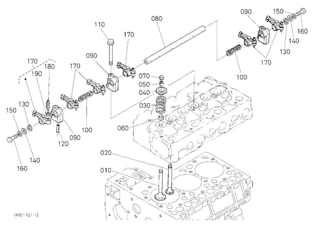 Valve And Rocker Arm