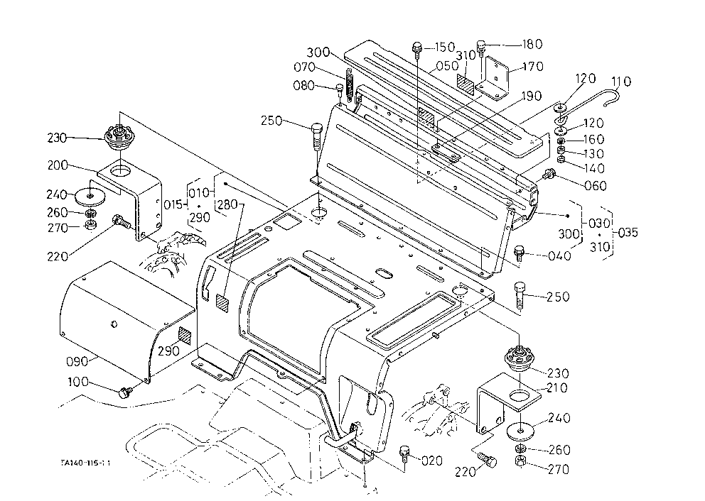 Floor Seat [Hst Type] [Rops Type]
