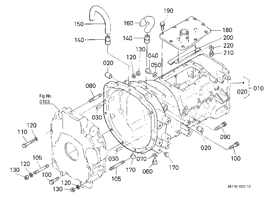 Clutch Housing [Rops Type] [Old Type]