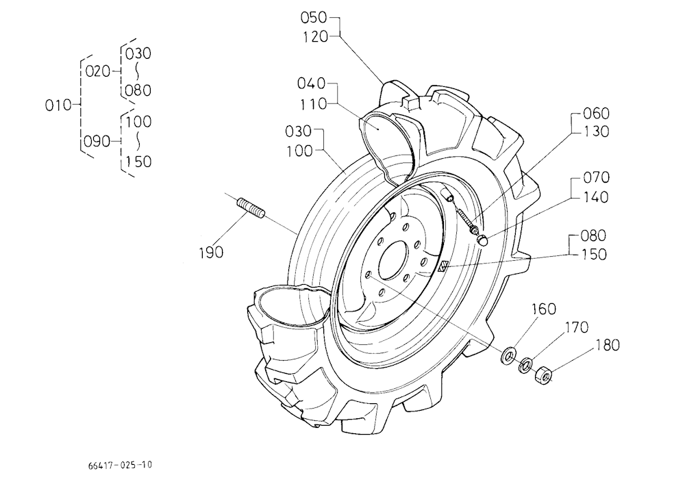 Front Wheel (6-12B)