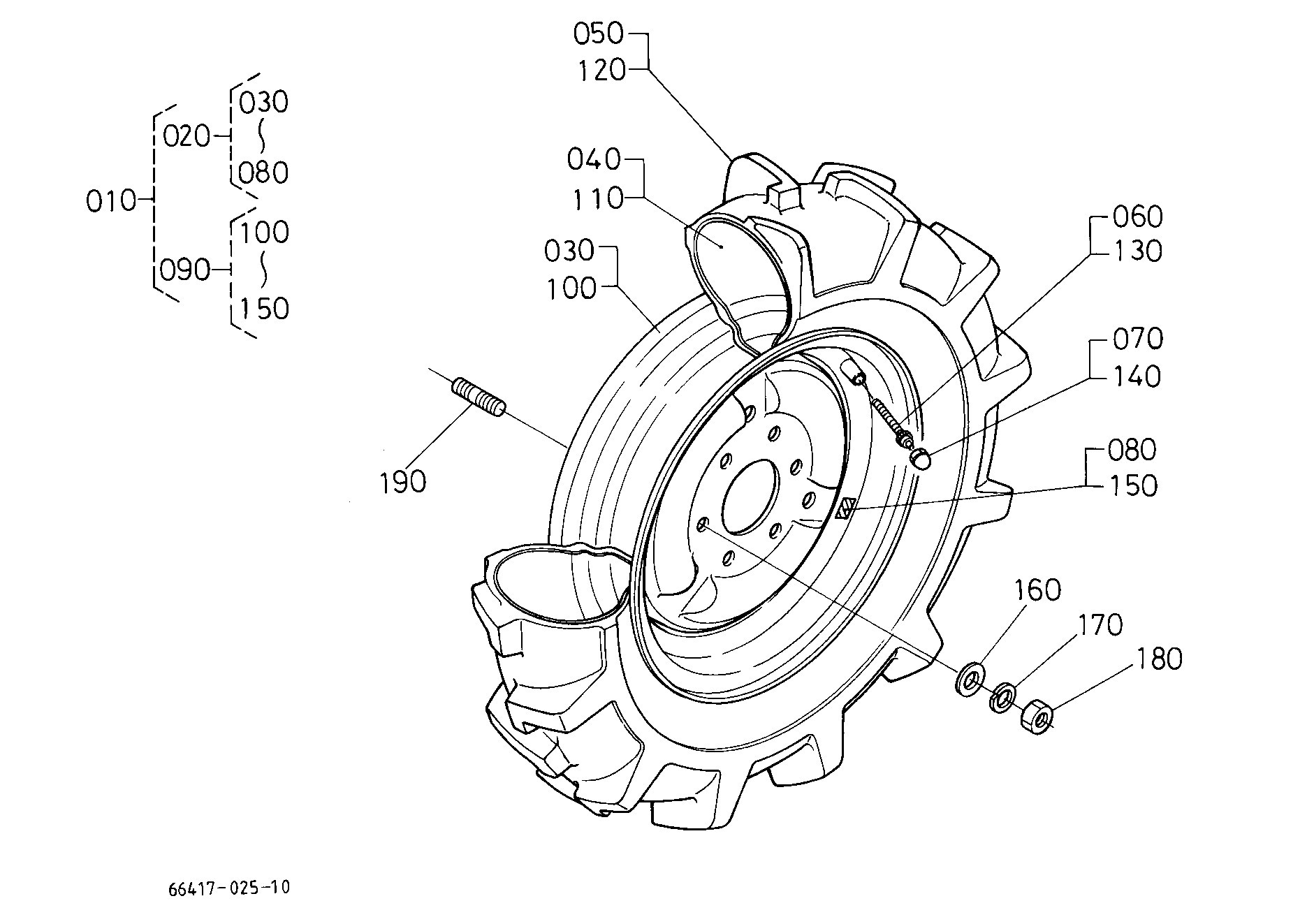 Front Wheel (6-12B)