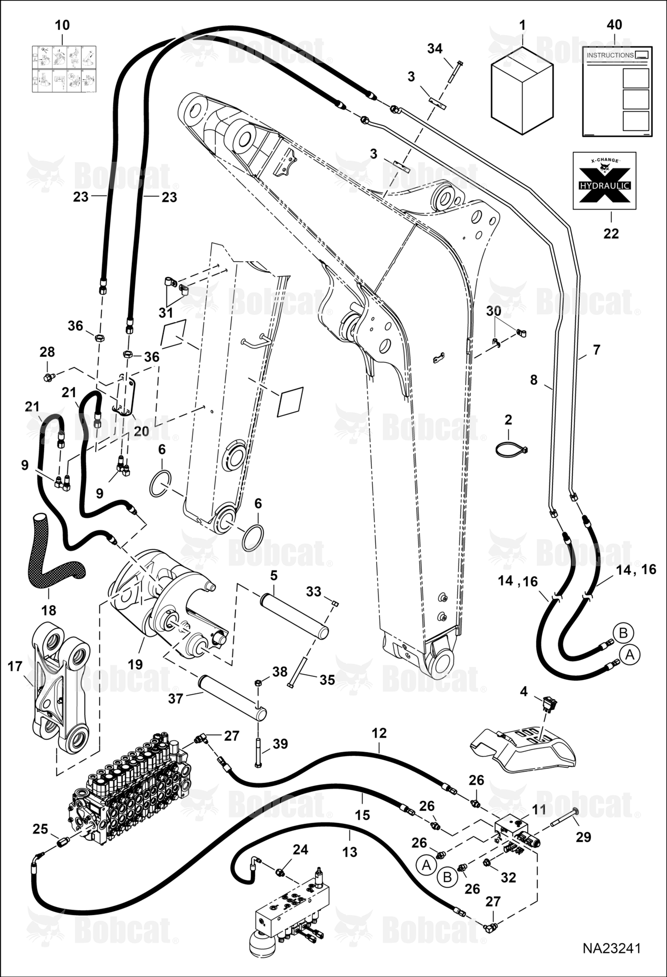 X-CHANGE (Hydraulic)(Manifold)(Short and Long Arm)(Retrofit Kit)