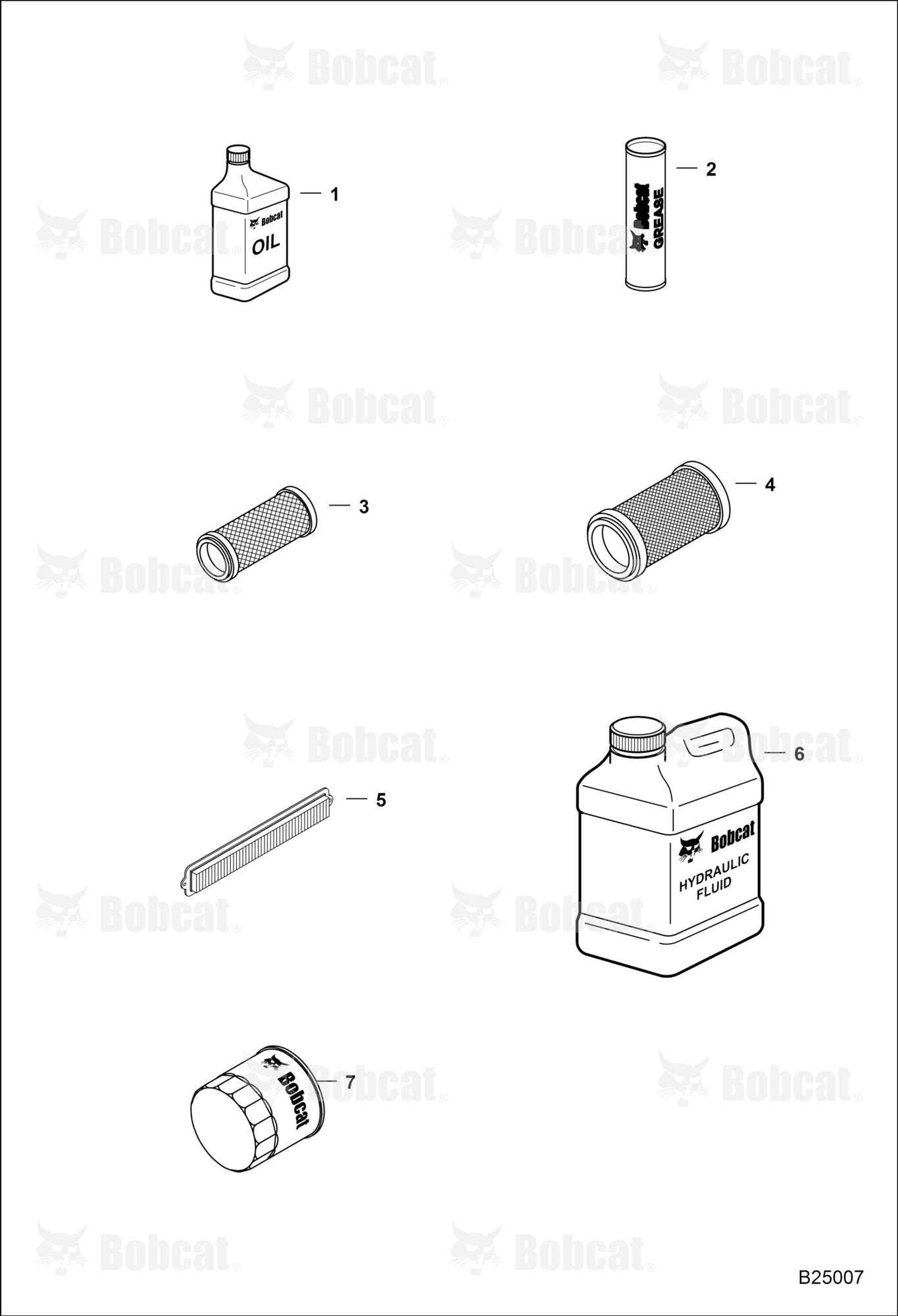 Scheduled Maintenance Items (50 Hour)