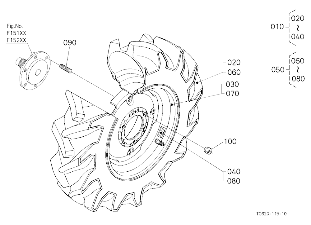 Front Wheel (7.2-16 R1)