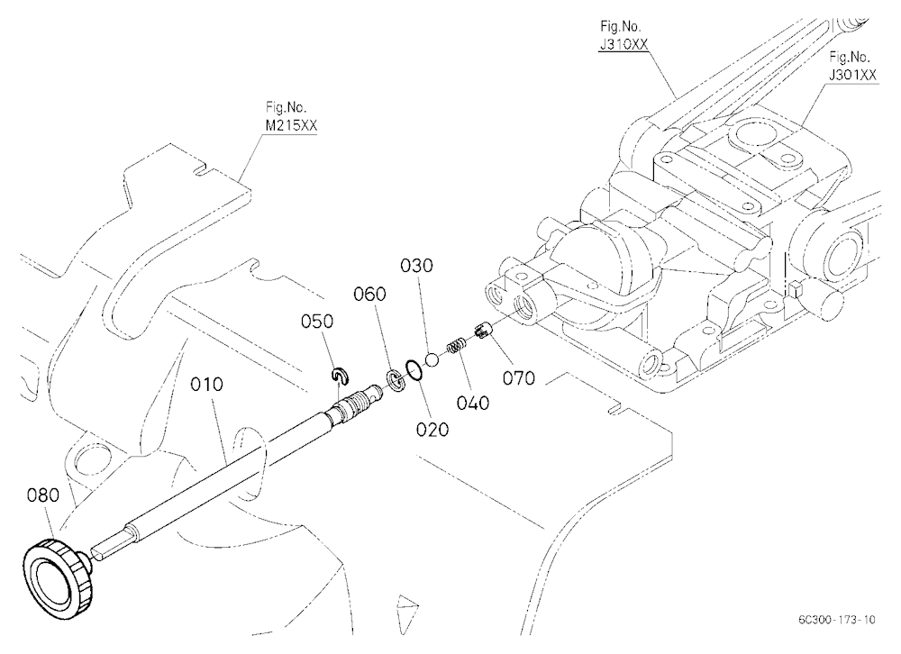 Fall Adjustment Shaft
