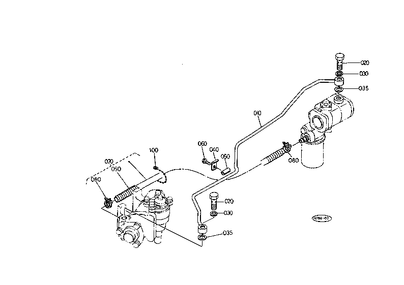 Hydraulic Oil Line (Ps)